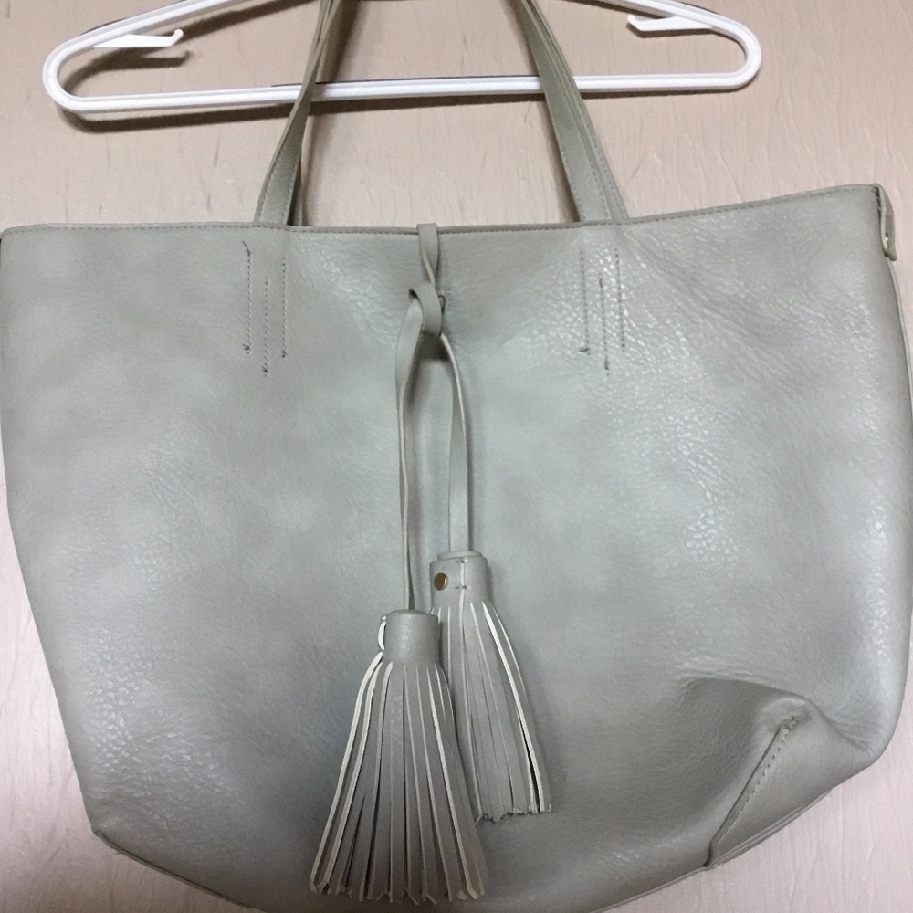 Gray Tote
